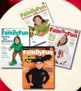 Disney Family Fun Magazine