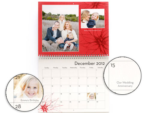 Living Social: 55% off Shutterfly Calendars