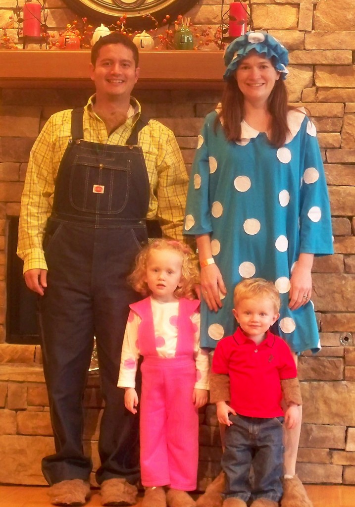 berenstain bears costume family