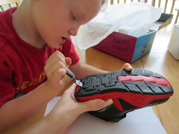 My Preschooler My Heelys | Instead of the Dishes