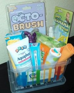 teething survival kit