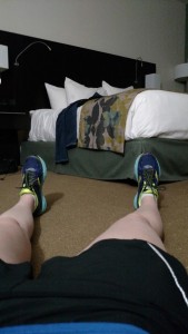 burpees in a hotel room